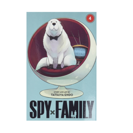 کتاب مانگا SPY x FAMILY 4