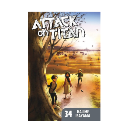 کتاب مانگا Attack On Titan 34