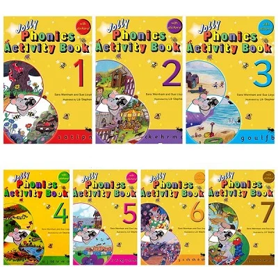 پک 7 جلدی Jolly Phonics Activity Book
