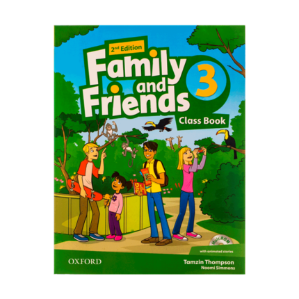 کتاب British Family and Friends 3 ویرایش دوم