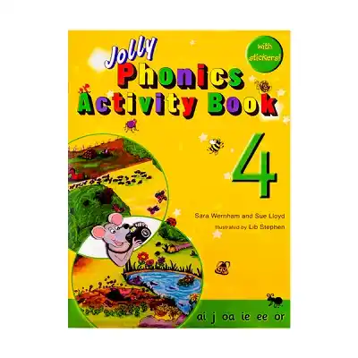 کتاب Jolly Phonics 4 Activity Book