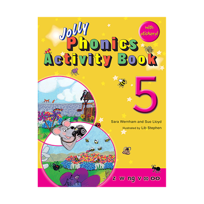 کتاب Jolly Phonics 5 Activity Book
