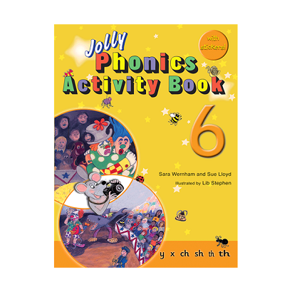 کتاب Jolly Phonics 6 Activity Book