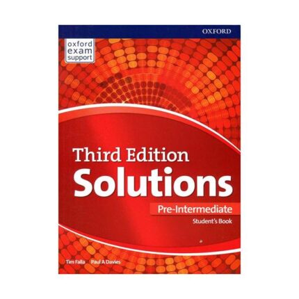 کتاب Solutions Pre-Intermediate ویرایش سوم