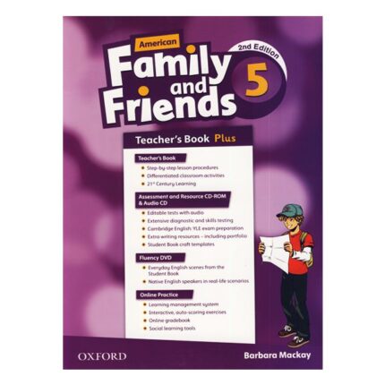Teacher's Book American Family And Friends 5 ویرایش دوم