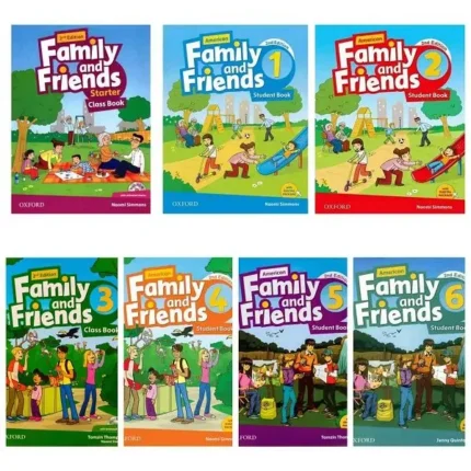 پک 7 جلدی American Family And Friends