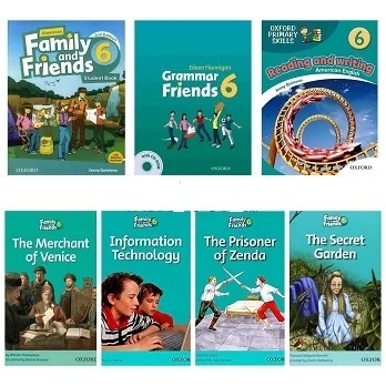 پک کامل American Family And Friends 6