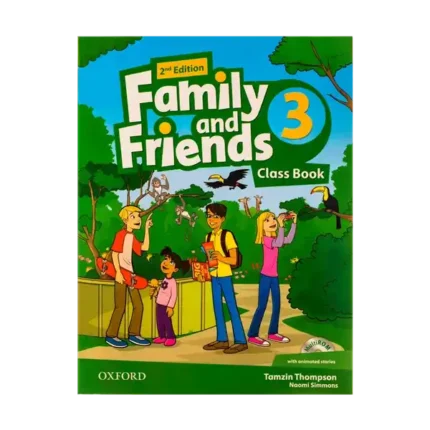 کتاب British Family and Friends 3 ویرایش دوم