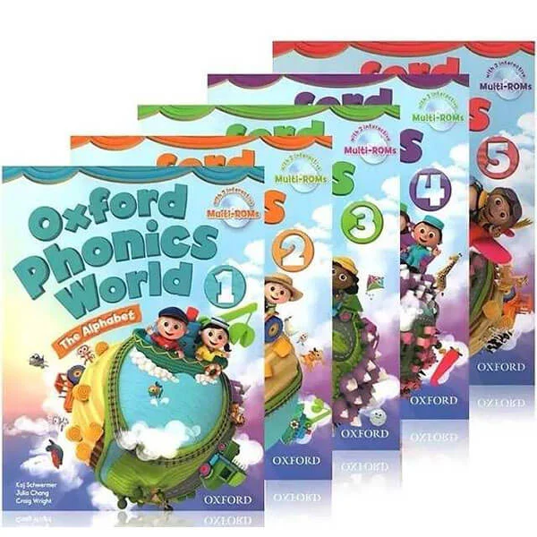 یادگیری هرچه سریع تر زبان انگلیسی با کتاب Oxford Phonics World