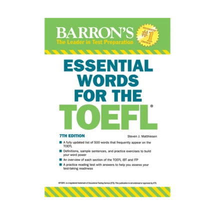 کتاب Essential Words for the TOEFL