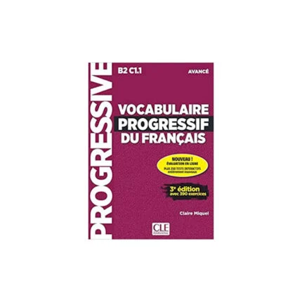 کتاب Vocabulaire Progressive Du Francais B2C1.1 Avance 3ed