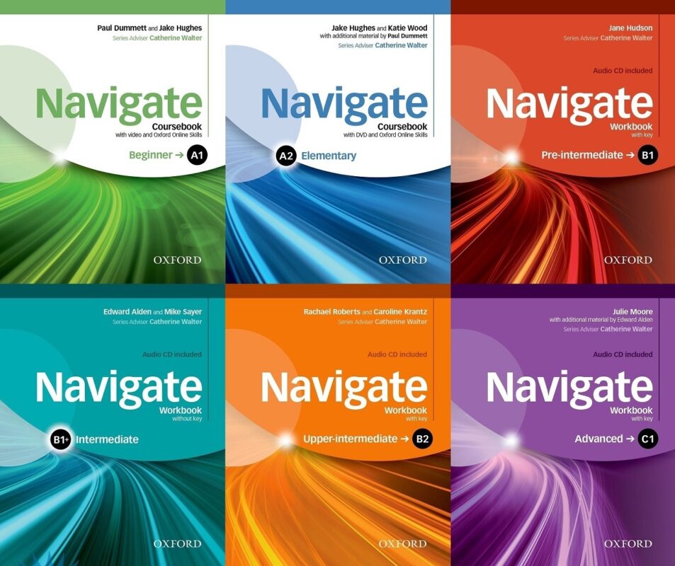 مجموعه کتاب‌های Navigate: راهنمای جامع برای یادگیری زبان انگلیسی