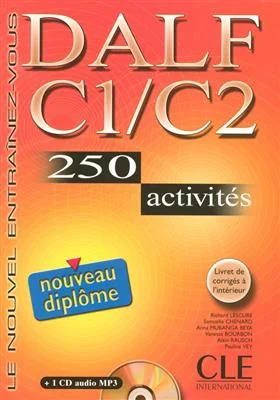 کتاب آزمون فرانسوی دلف DALF C1 C2 250 ACTIVITES