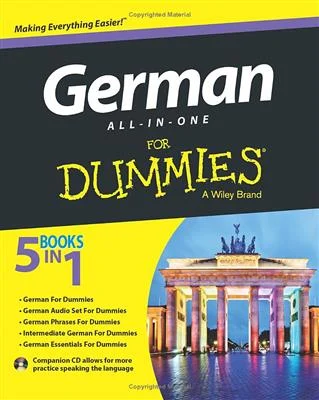 کتاب German All in One For Dummies 5 Books in 1