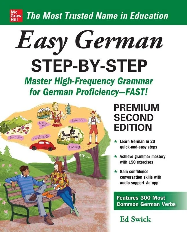 کتاب آلمانی ایزی جرمن استپ بای استپ Easy German Step by Step Second Edition