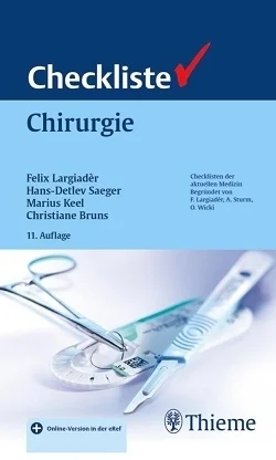 کتاب آلمانی Checkliste Chirurgie