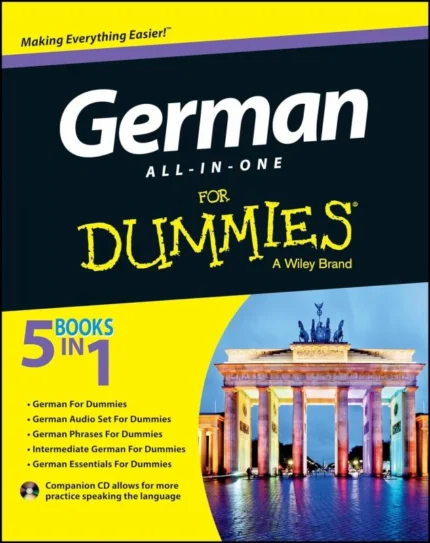 کتاب آلمانی جرمن فور دامیز German All in One for Dummies