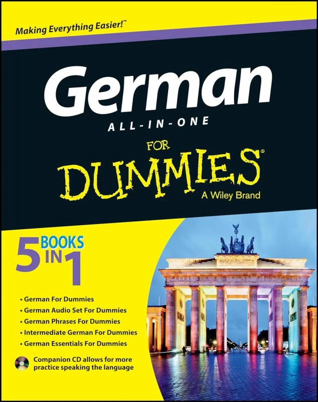 کتاب آلمانی جرمن فور دامیز German All in One for Dummies