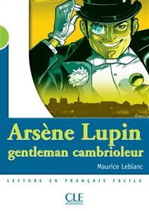 کتاب داستان کوتاه فرانسوی Arsene Lupin gentleman cambrioleur Niveau 2 A2
