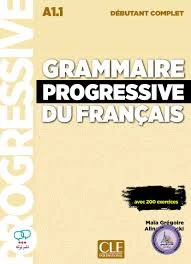 کتاب فرانسوی Grammaire progressive du francais debutant complet A1.1