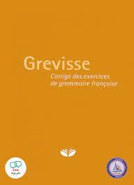 کتاب Grevisse Corrigdes exercices de grammaire francaise